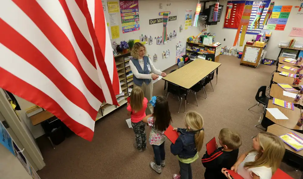 El inicio oficial de las clases presenciales estaba previsto en Nueva York el 10 de septiembre. Foto: AFP El inicio oficial de las clases presenciales estaba previsto en Nueva York el 10 de septiembre. Foto: AFP