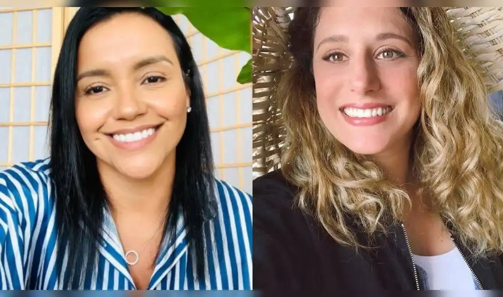 Shantall Young y Gisela Ponce de León