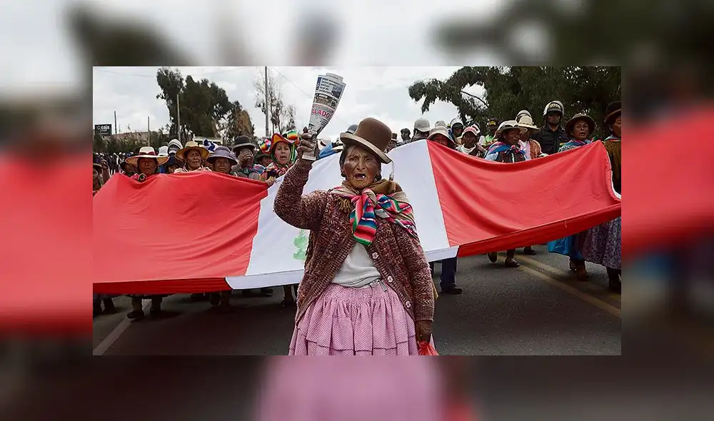 Puno aimara se moviliza por libertad de Walter Aduviri [VIDEOS]