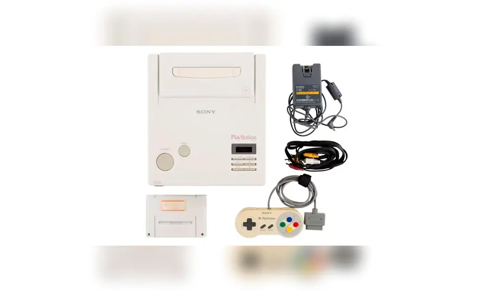 Nintendo PlayStation, la consola creada por Sony, será subastada