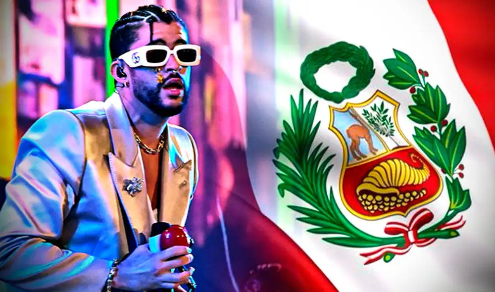 Bad Bunny coreará sus mejores canciones en el Estadio Nacional de Perú. Foto: composición/ Gerson Cardoso/ La República