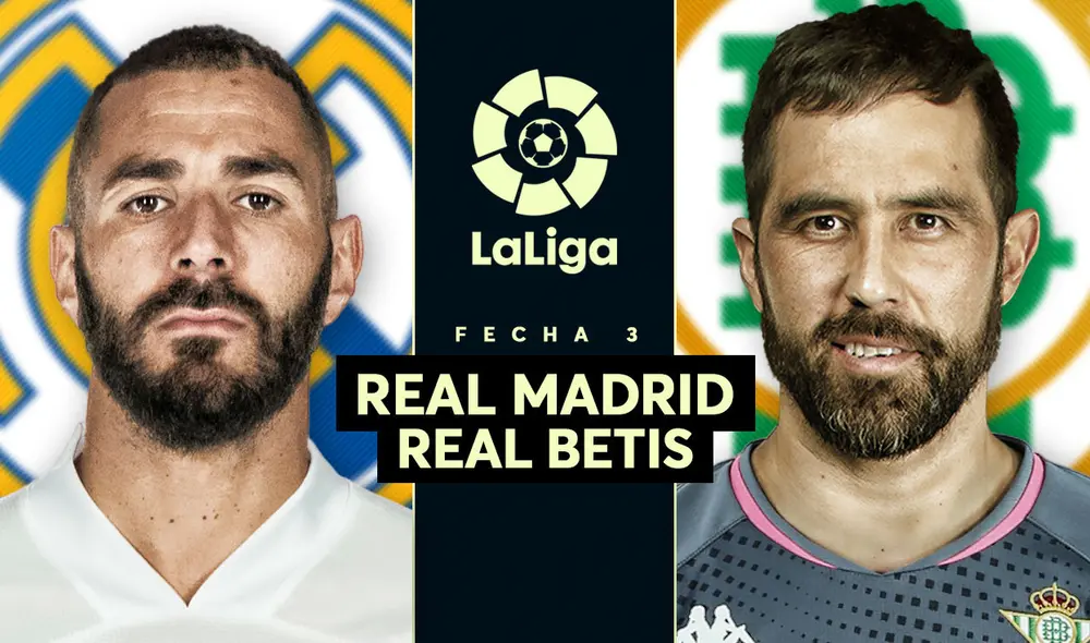 Sigue AQUÍ el Real Madrid vs. Betis EN VIVO por LaLiga Santander. Gráfica: Gerson Cardoso - La República. Sigue AQUÍ el Real Madrid vs. Betis EN VIVO por LaLiga Santander. Gráfica: Gerson Cardoso - La República.