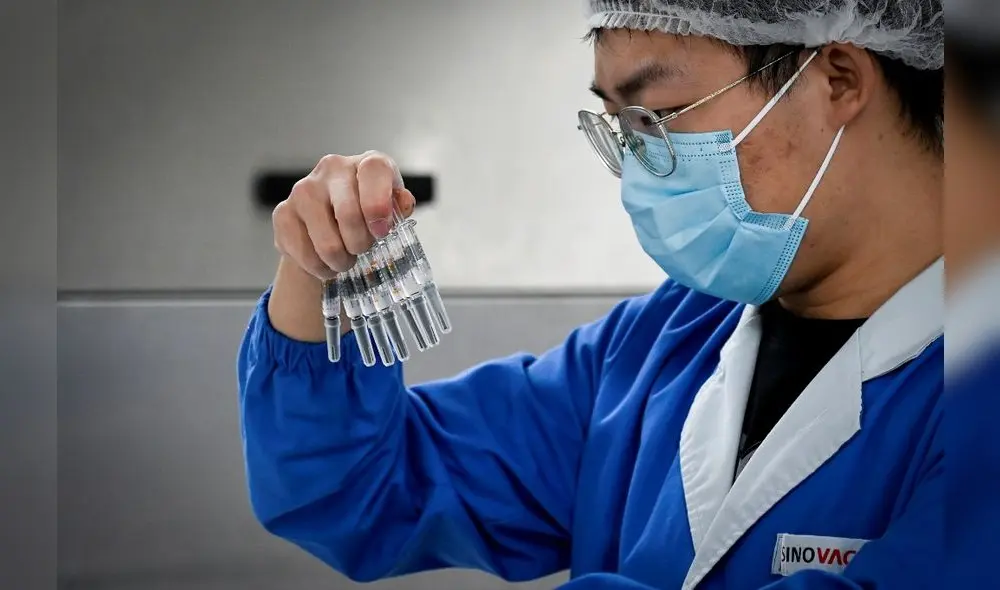 Actualmente hay 42 vacunas contra el coronavirus en ensayos clínicos y algunas ya han demostrado ser seguras. Foto: AFP