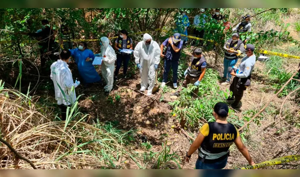 El cuerpo fue hallado en un descampado en el sector de Macamango, distrito de Santa Ana, La Convención. Foto: Cortesía