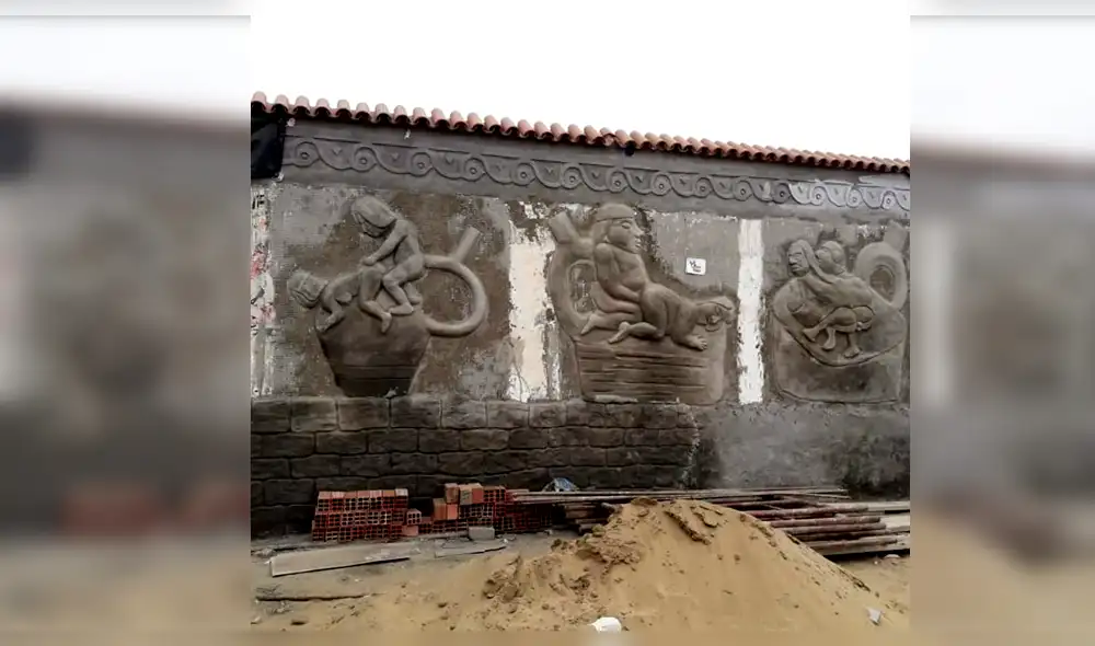 Mural ha generado críticas en la población.