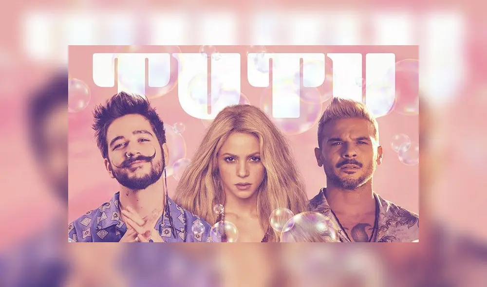 Camilo y Shakira en remix de 'Tutu' con Pedro Capó.