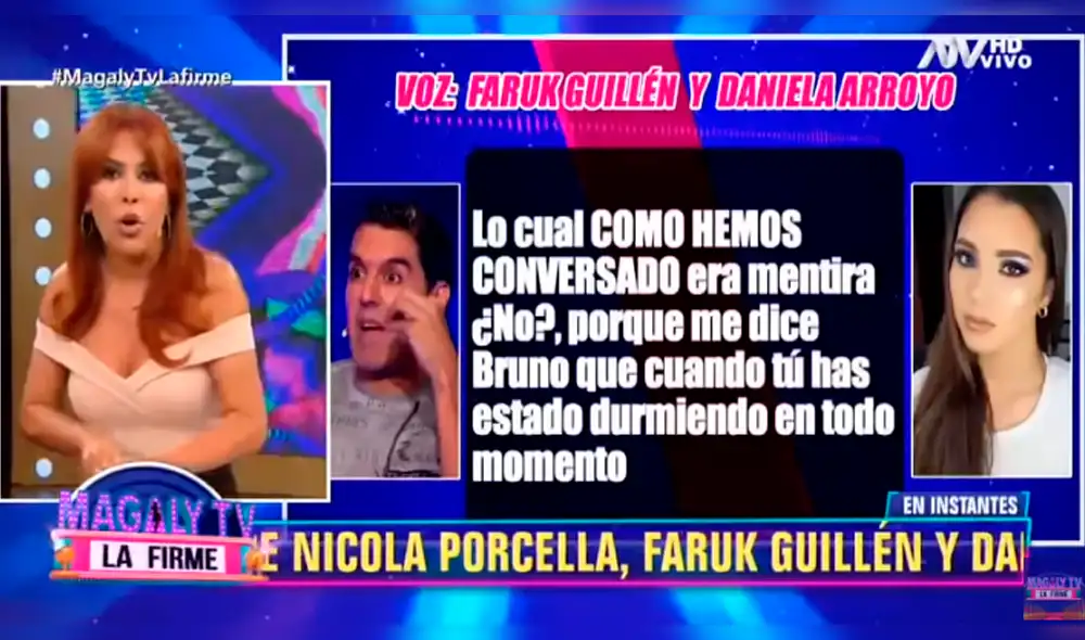 Nuevo audio de Nicola y Faruk amenazando a Daniela Arroyo [VIDEO]