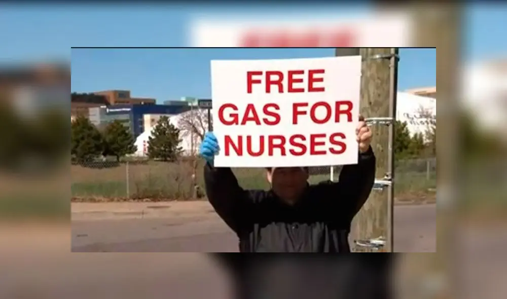 El hombre compró 900 dólares de gasolina. (Fuente: CNN) El hombre compró 900 dólares de gasolina. (Fuente: CNN)