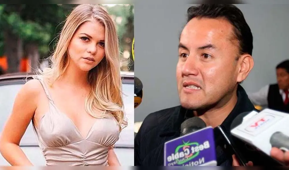 Brunella Horna y Richard Acuña Brunella Horna y Richard Acuña