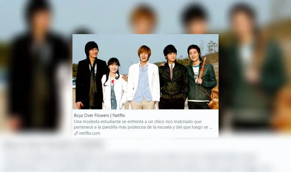 netflix, boys over flowers, goo hye sun, lee min ho