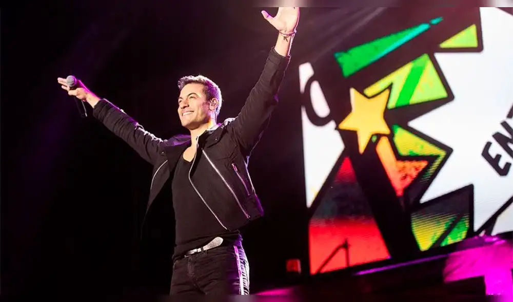 Carlos Rivera ofrece espectacular concierto número 100 en Argentina. Foto: Instagram