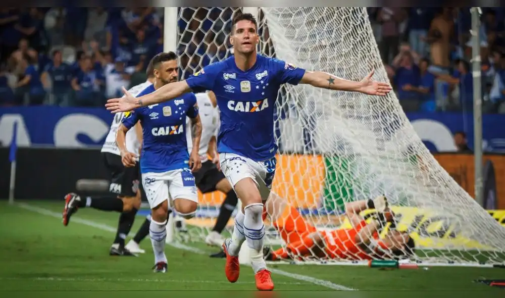 Cruzeiro venció 1-0 al Corinthians en la primera final de la Copa Brasil 2018 [RESUMEN]
