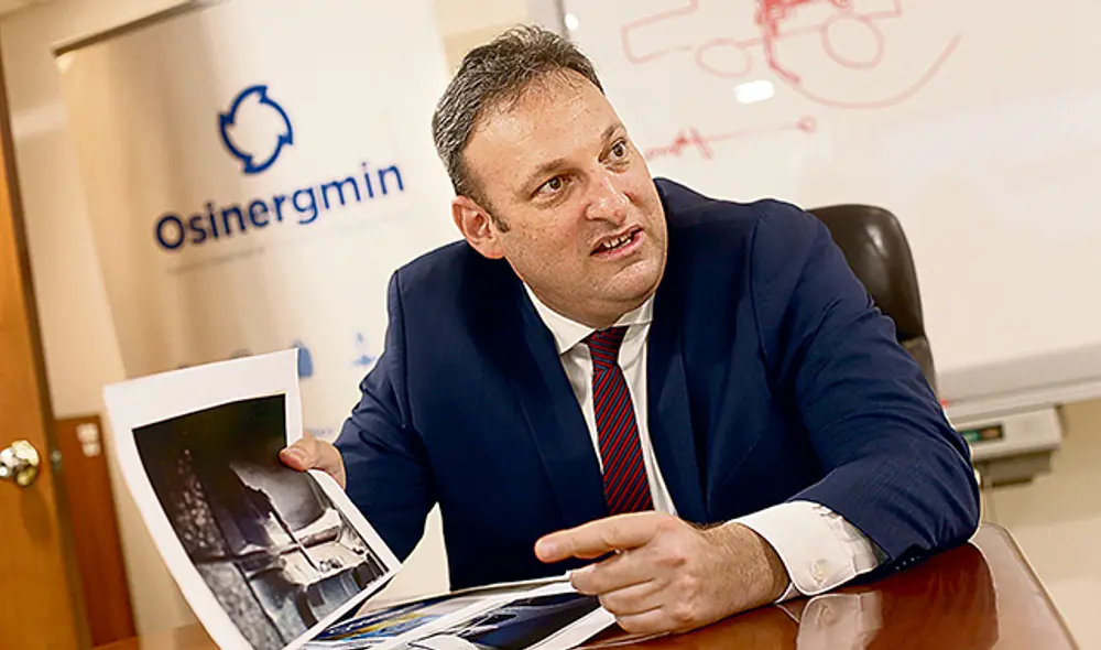 Ejecutivo. Daniel Schmerler dijo a La República que la empresa Transgas presentó al camión como un vehículo tanque GLP. (Foto: J.M. Ramón)