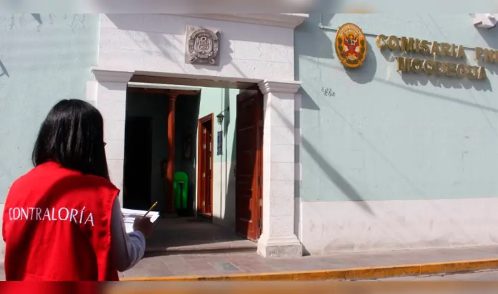 Contraloría realiza operativo de control en comisarías de Moquegua 