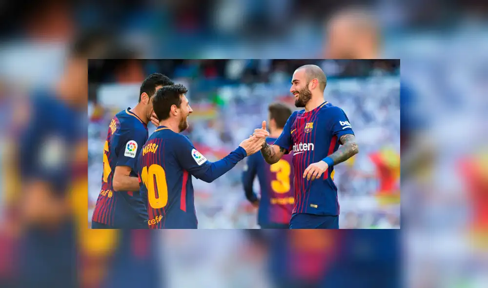 FC Barcelona: Aleix Vidal se burla de Cristiano Ronaldo con esta pose