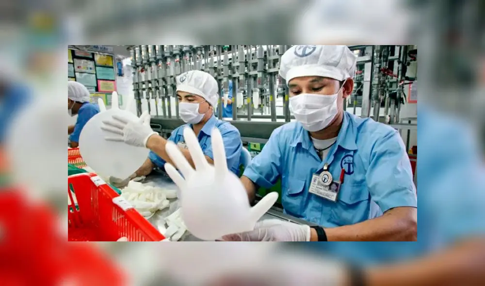 Top Glove, el mayor fabricante de guantes quirúrgicos del mundo, se ha visto beneficiado por el brote del COVID-19. Foto: Difusión Top Glove, el mayor fabricante de guantes quirúrgicos del mundo, se ha visto beneficiado por el brote del COVID-19. Foto: Difusión