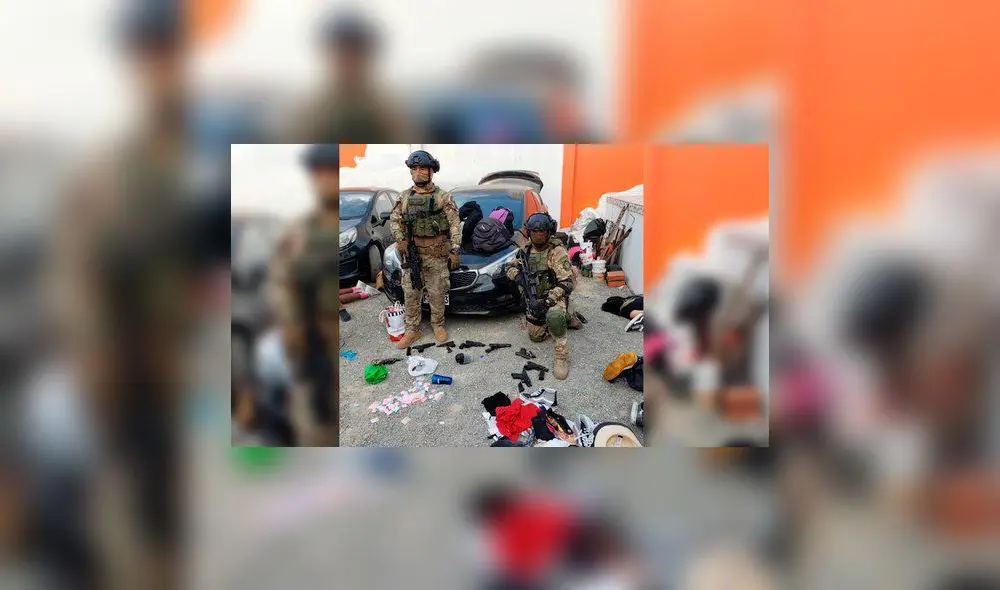 Agentes de SUAT y Dirincri detuvieron a 124 extranjeros en hotel de Punta Negra. Créditos: PNP.