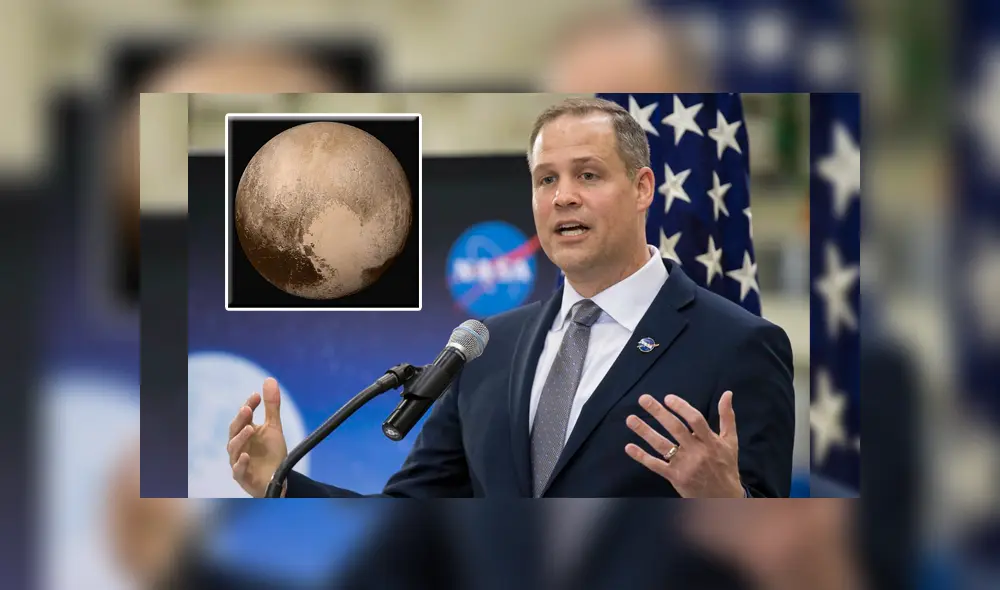 James Frederick Bridenstine sostiene que Plutón debería volver a su categoría de planeta | Foto: AUBREY GEMIGNANI/NASA/GETTY IMAGES James Frederick Bridenstine sostiene que Plutón debería volver a su categoría de planeta | Foto: AUBREY GEMIGNANI/NASA/GETTY IMAGES