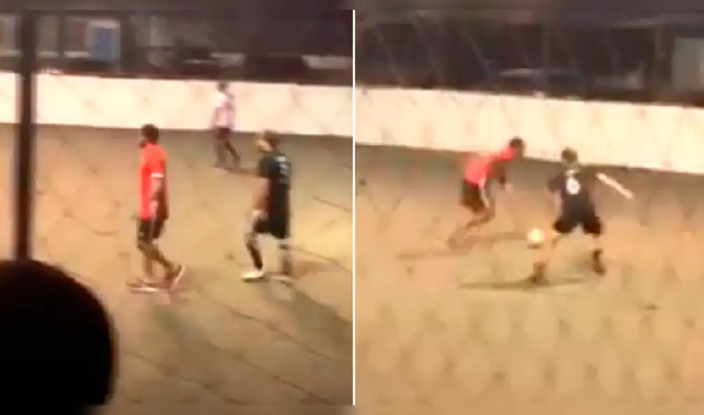 Alexi Gómez jugó 'pichanga' previo al choque entre Atlas y Puebla [VIDEO]