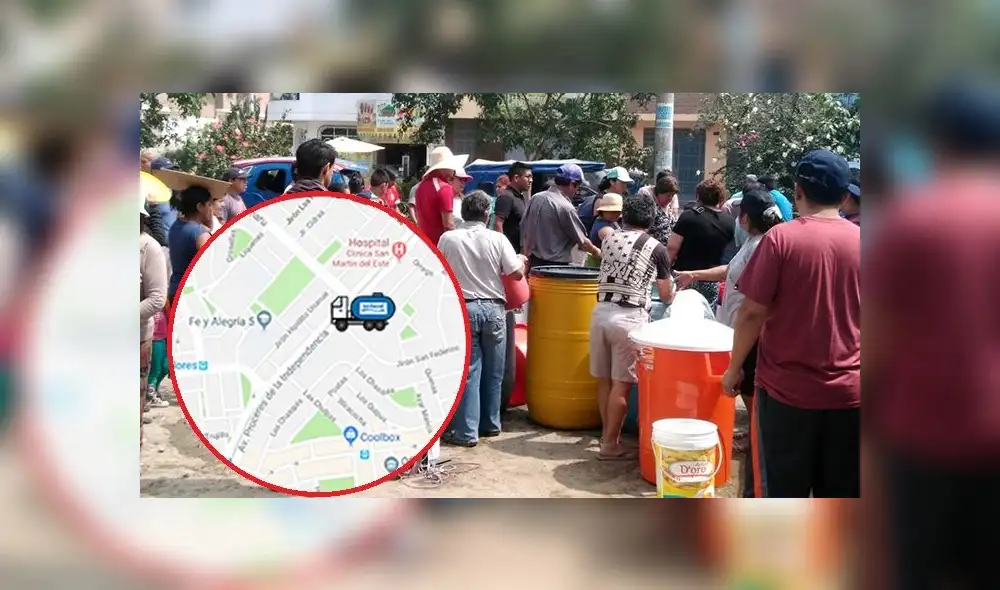 SJL: conoce la ubicación de los centros de abastecimiento de agua potable [FOTOS]