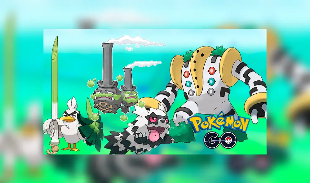 Pokémon GO recibiría las formas Galar de Pokémon Escudo y Espada y un evento con Regigigas.