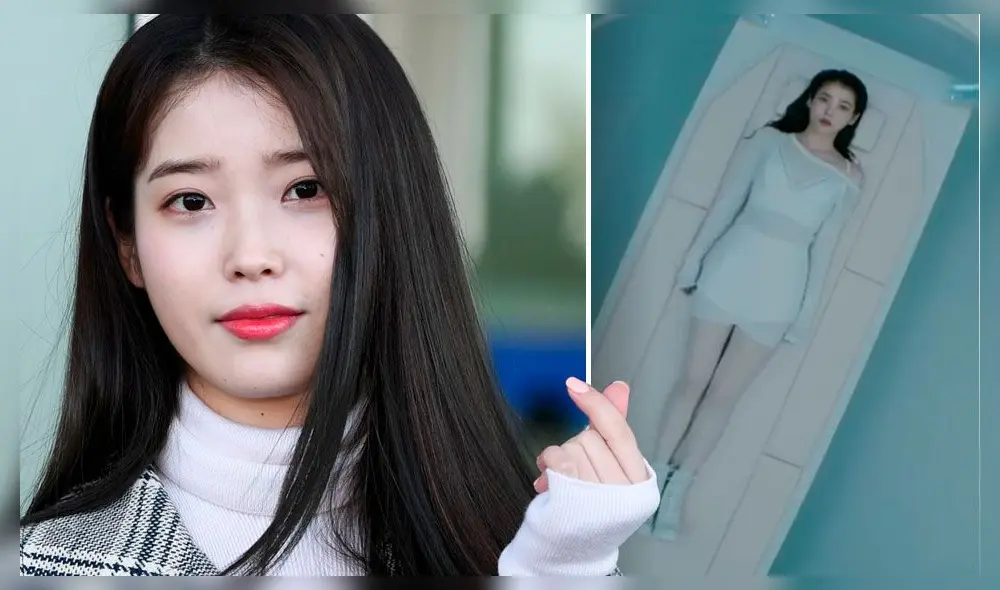 IU revela un adelanto de MV futurista para 'Eigth' producido por SUGA de BTS