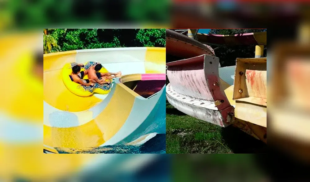 Pareja sufre brutal accidente en piscina. Pareja sufre brutal accidente en piscina.