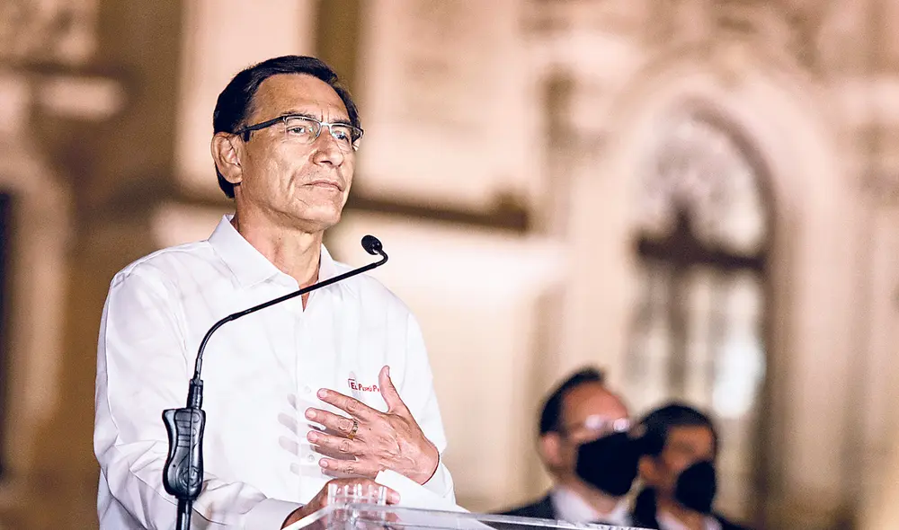 El dato. Liberado de las intrigas, Vizcarra deja atrás presiones de partidos con intereses particulares imponiéndose a los generales. Foto: EFE El dato. Liberado de las intrigas, Vizcarra deja atrás presiones de partidos con intereses particulares imponiéndose a los generales. Foto: EFE