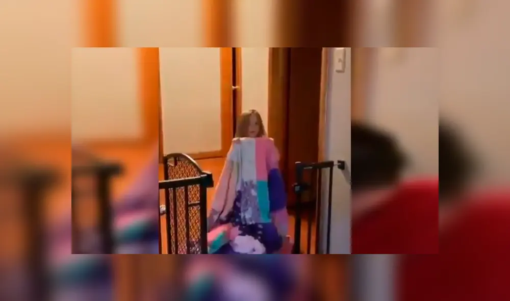 En Facebook, una pequeña quería impresionar a su padre con su espectáculo de magia, pero nada salió como esperaba.