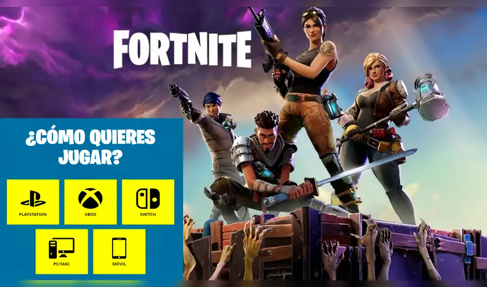 Sony anuncia crossplay de Fortnite para PlayStation 4 a horas del inicio de la temporada 6