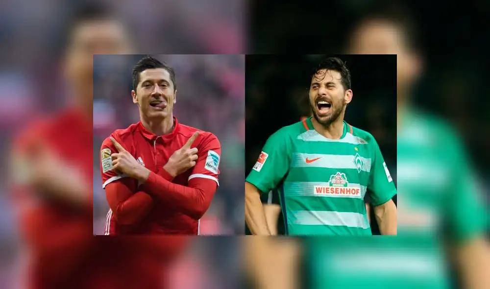 Bayern Múnich ganó 2 - 1 al Werder Bremen por la Bundesliga