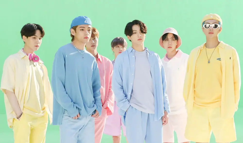 BTS en iHeart Festival 2020 ONLINE con su presentación "Dynamite". Créditos: Big Hit Entertainment