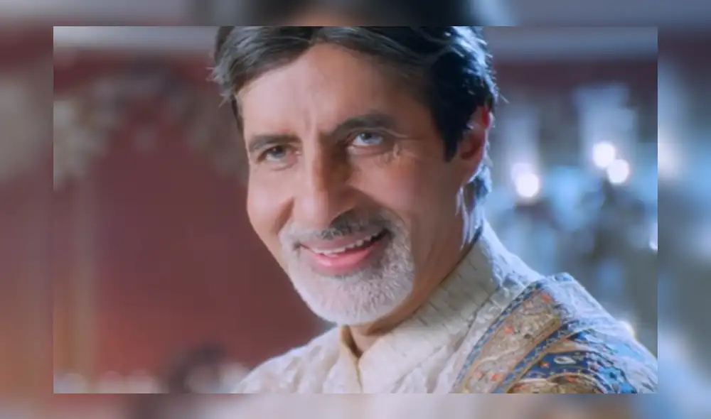 Amitabh Bachchan en "La Familia Hindú" (2001).