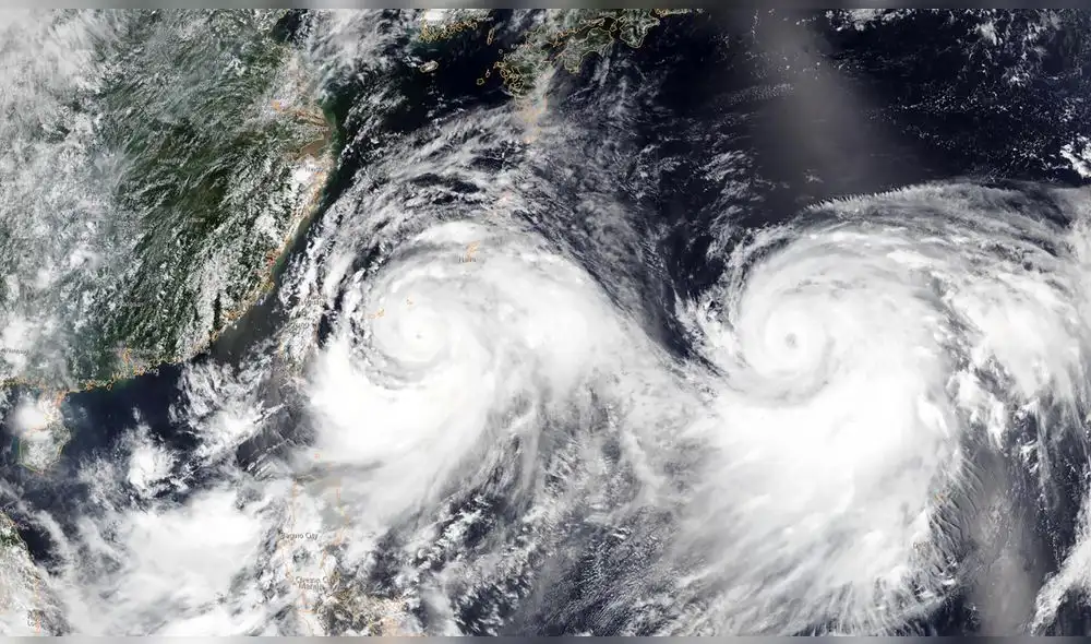 El tifón Lekima causa al menos 18 muertos y 14 desaparecidos en China. Foto: AFP. El tifón Lekima causa al menos 18 muertos y 14 desaparecidos en China. Foto: AFP.