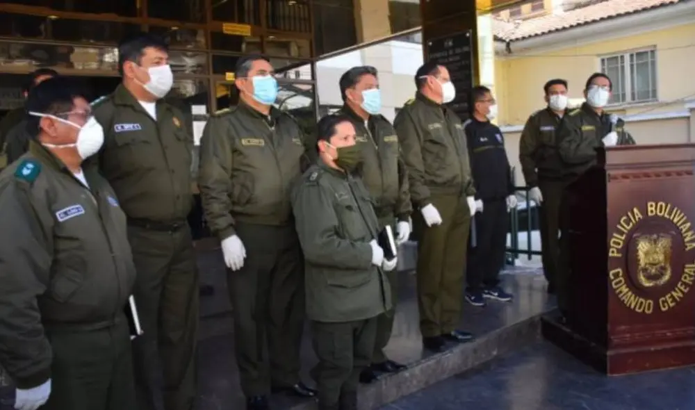 El Comandante General de la Policía brindó este anuncio a través de una conferencia de prensa. Foto: APG El Comandante General de la Policía brindó este anuncio a través de una conferencia de prensa. Foto: APG