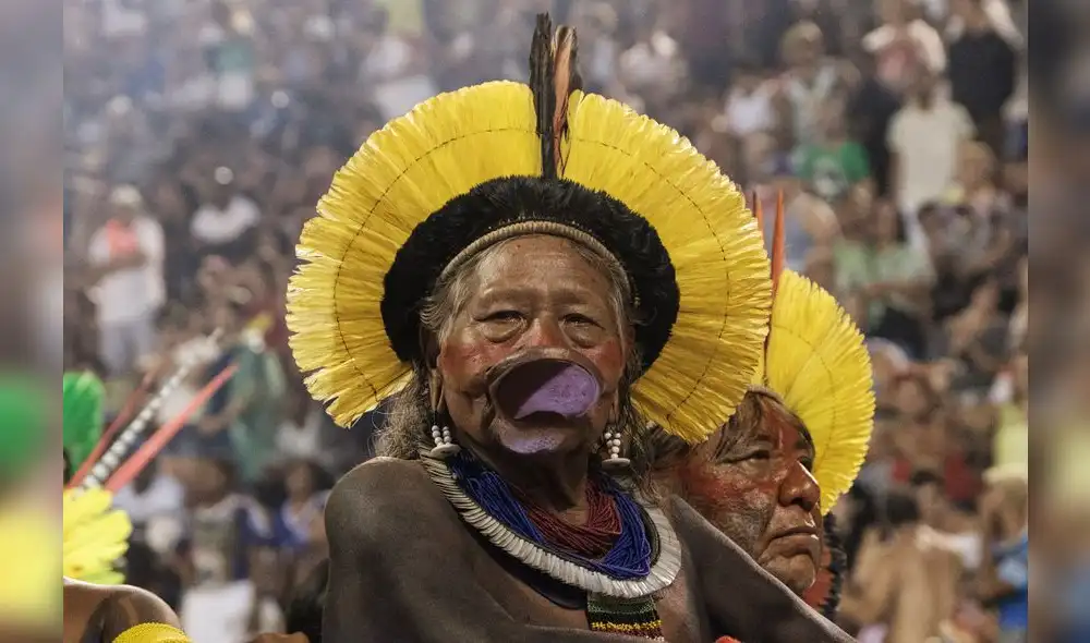Líder indígena brasileño Raoni va a Europa para defender la Amazonía Líder indígena brasileño Raoni va a Europa para defender la Amazonía