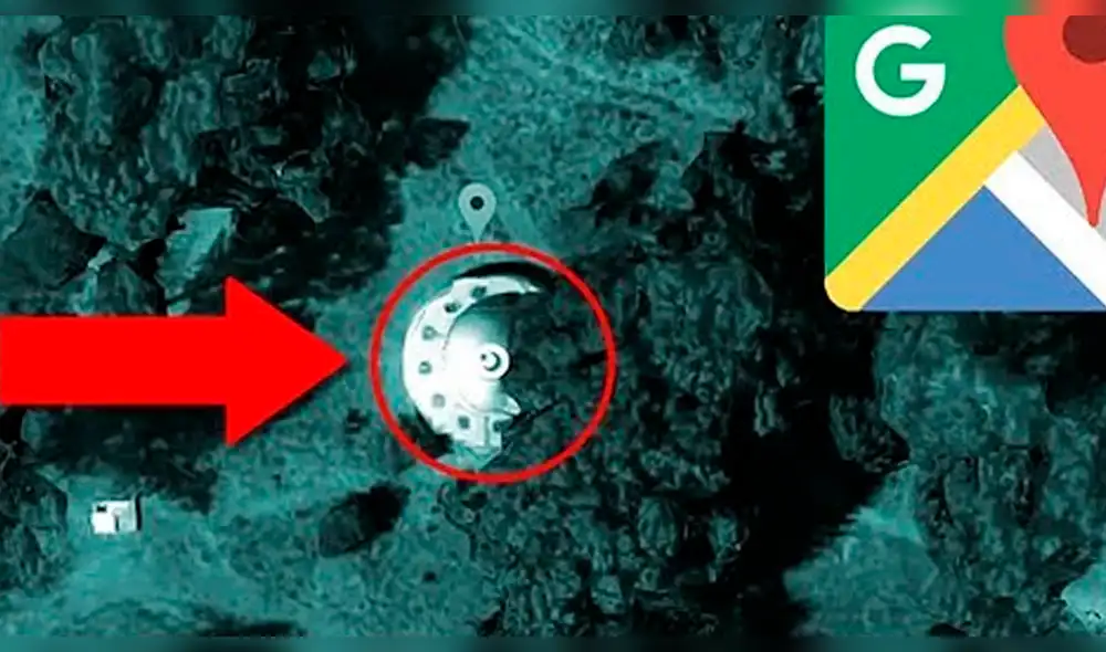 Google Maps: "Descubrimiento extraterrestres" fueron una sensación en Internet