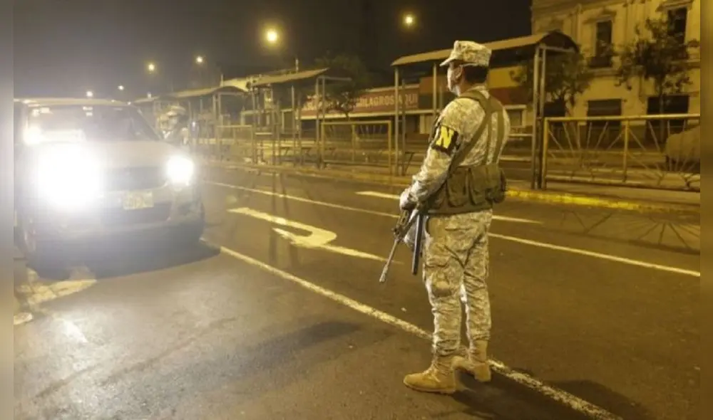 Amplian toque de queda en Piura. Foto: Facebook