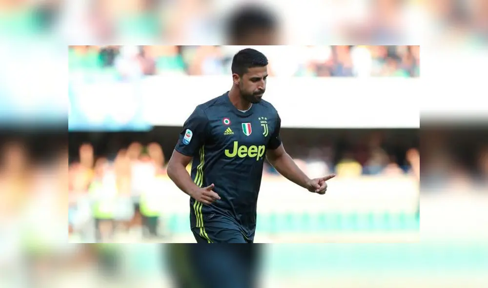 Sami Khedira renueva su contrato con la Juventus hasta 2021