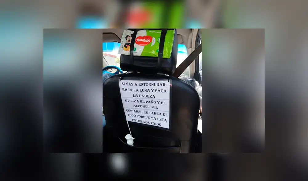 A través de Facebook se hizo viral el nombre gesto de este taxista. A través de Facebook se hizo viral el nombre gesto de este taxista.