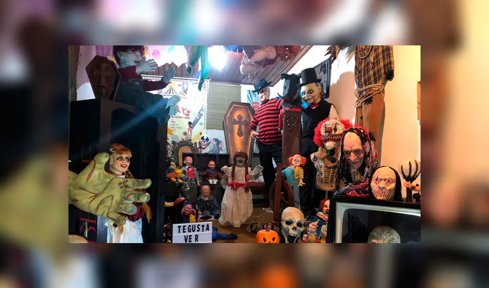 Objetos poseídos e historias macabras en la Casa Museo del Terror, el espacio más tenebroso de Lima [FOTOS Y VIDEO]