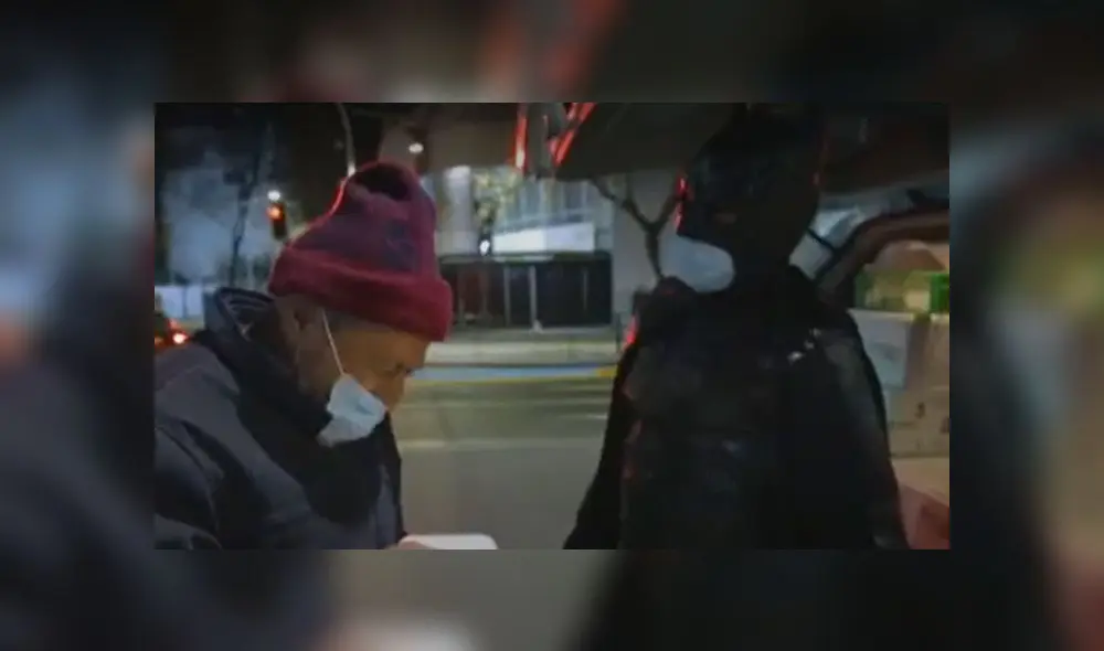 El hombre declaró que pretende dar un mensaje. Foto: Captura/Teltrece El hombre declaró que pretende dar un mensaje. Foto: Captura/Teltrece