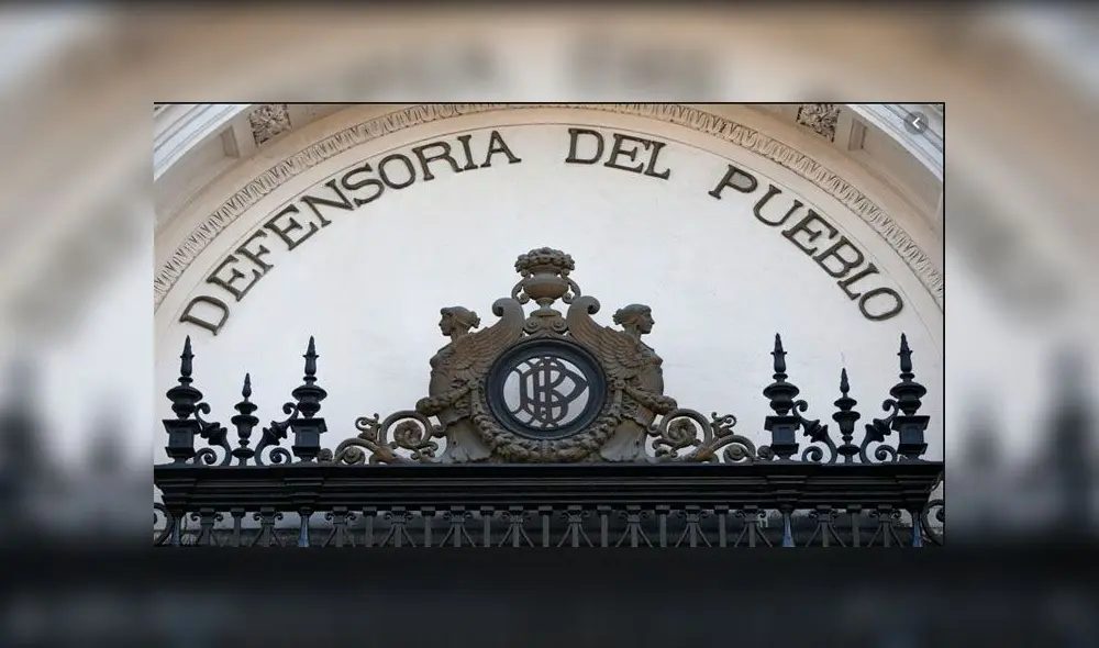 Fachada de la Defensoría del Pueblo. Fachada de la Defensoría del Pueblo.
