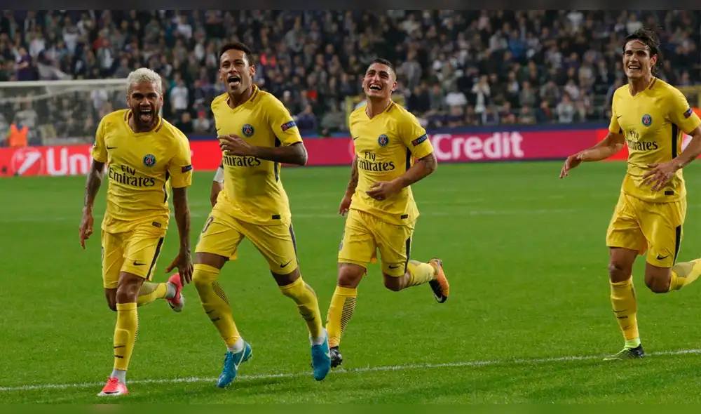 PSG vs. Olympique Marsella: Cavani anota golazo en el empate 2-2 por la Ligue 1