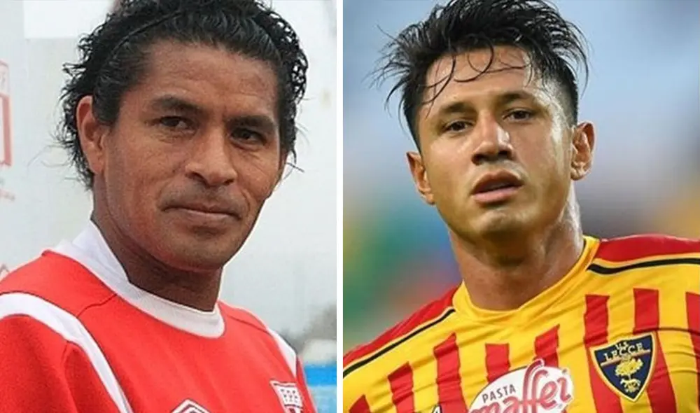 Acasiete afirmó que apoyará la decisión de Gareca si este decide convocar a  Lapadula. Foto: Composición FPF/Lecce