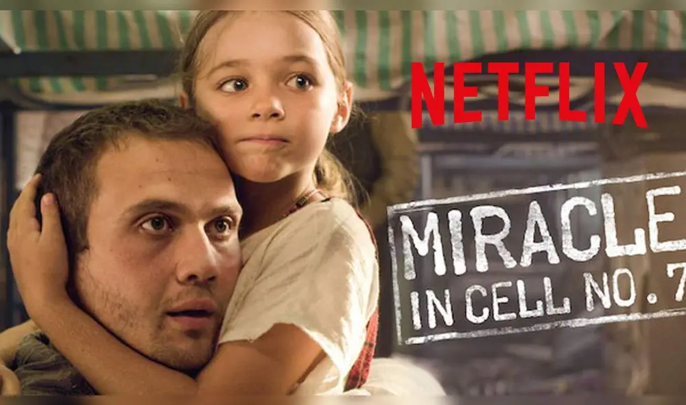 Miracle en cell No.7 es una de las cintas más popular en Netflix Perú - Fuente: difusión Miracle en cell No.7 es una de las cintas más popular en Netflix Perú - Fuente: difusión