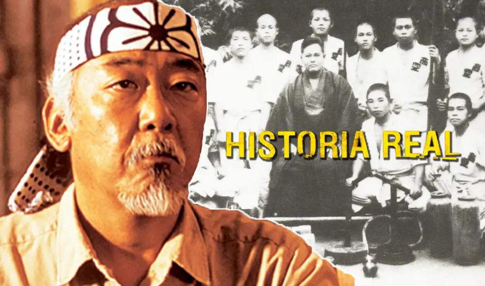 Toda leyenda guarda elementos realidad y el sensei de Karate Kid no es la excepción. Foto: composición / Netflix Toda leyenda guarda elementos realidad y el sensei de Karate Kid no es la excepción. Foto: composición / Netflix