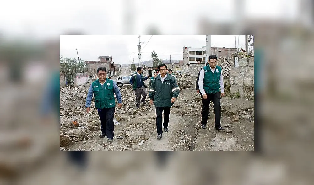 Ministro dio jalón de orejas a autoridades de Arequipa por invasiones en las quebradas | VIDEO Ministro dio jalón de orejas a autoridades de Arequipa por invasiones en las quebradas | VIDEO