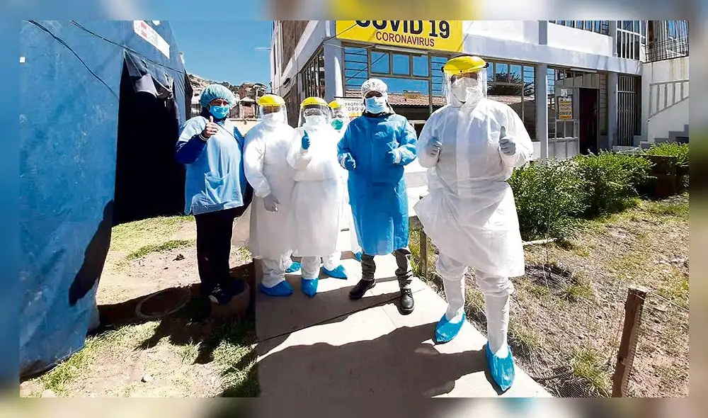 logro. En hospital de Puno se recuperaron 20 pacientes COVID.