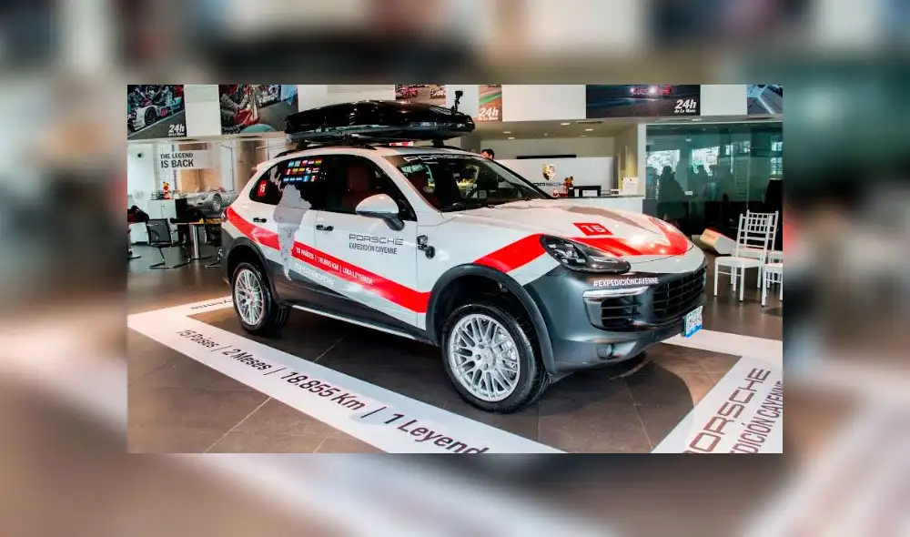 La Expedición Cayenne de Porsche se reportó en Lima
